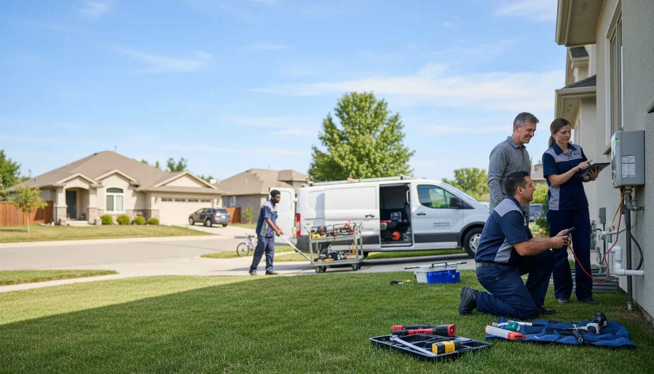 Tankless water heater service in Colmesneil, TX